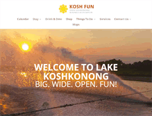 Tablet Screenshot of koshfun.com